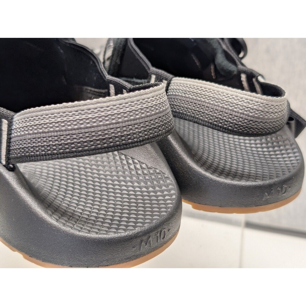 Chaco Canyon Woven Clog Womens Sz 10 Black/White Slip On Adjustable Hiking Shoes - Picture 6 of 8